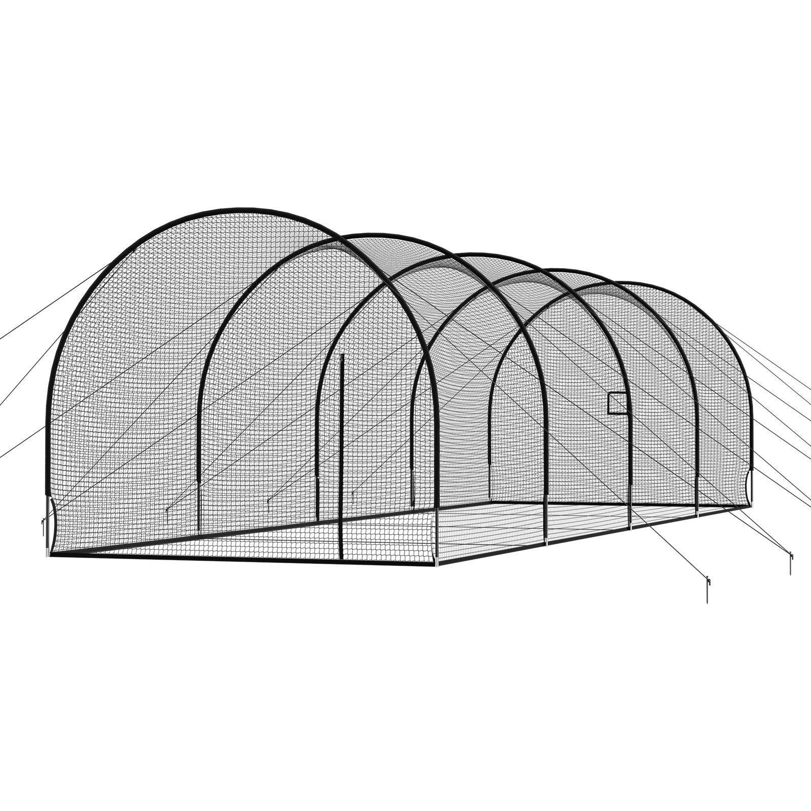 Beisbolo mušimo narvas VEVOR BL40121004S, 12,2 x 3,7 x 3,05 m