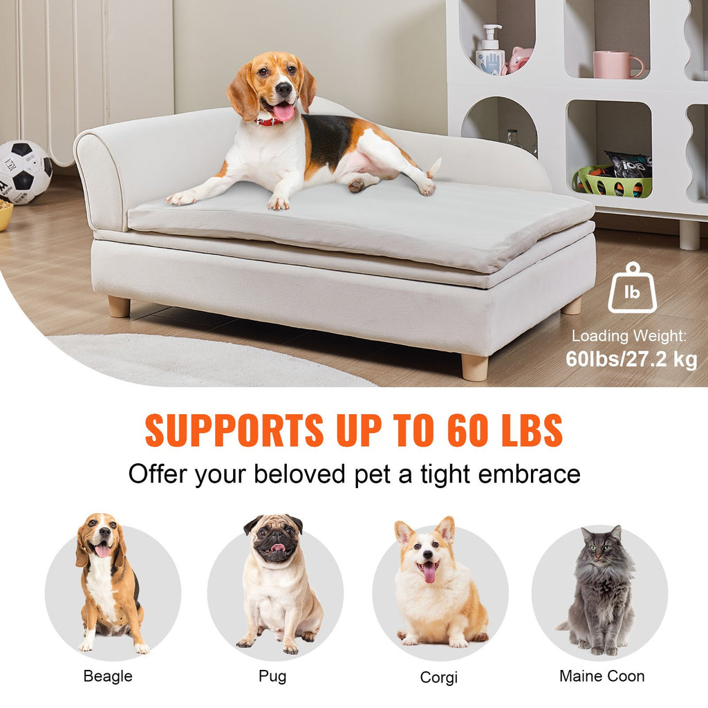 Šunų ir kačių sofa VEVOR SF-1544-3, iki 50 kg