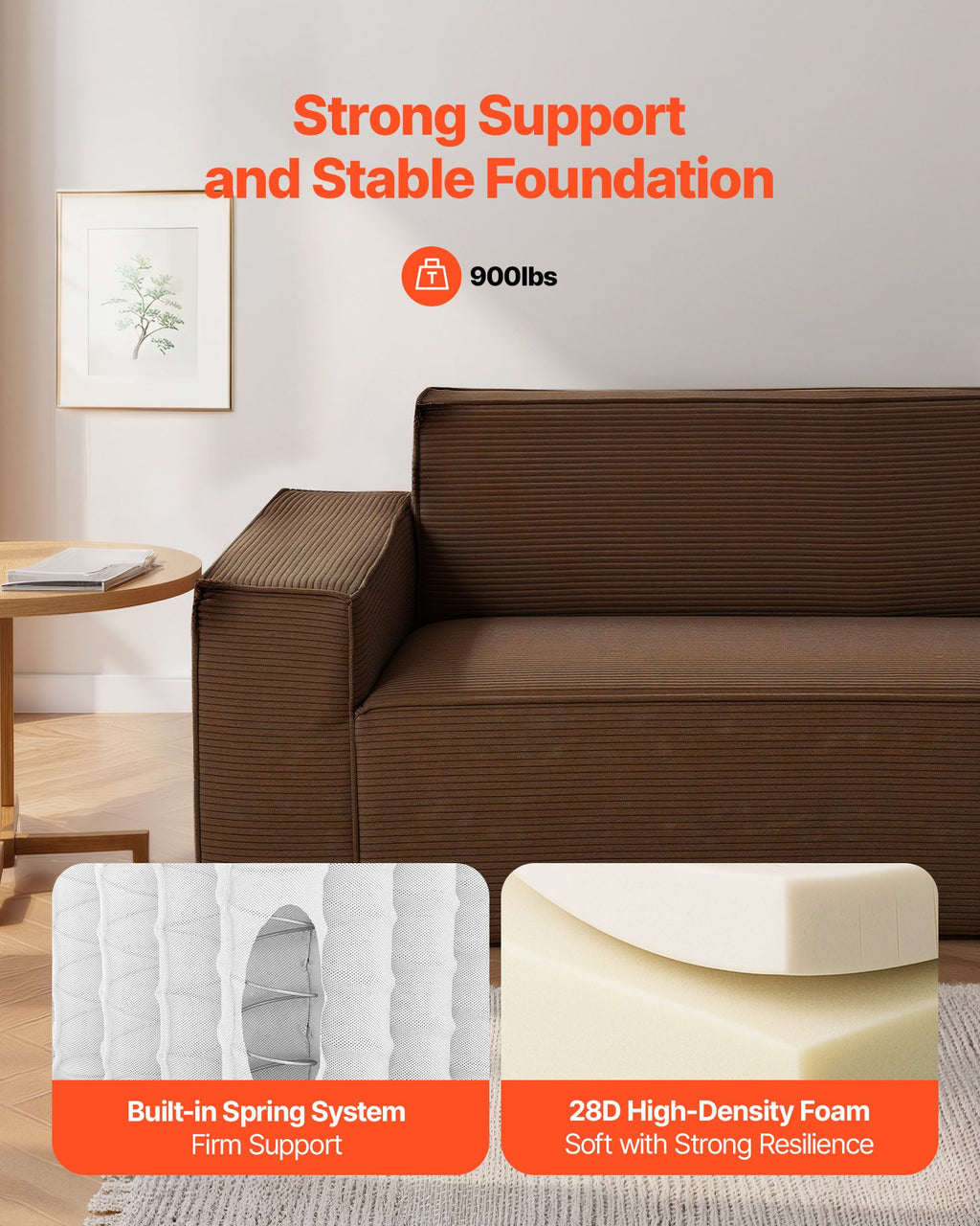 Moderni sofa VEVOR Jan-21, 2110 mm