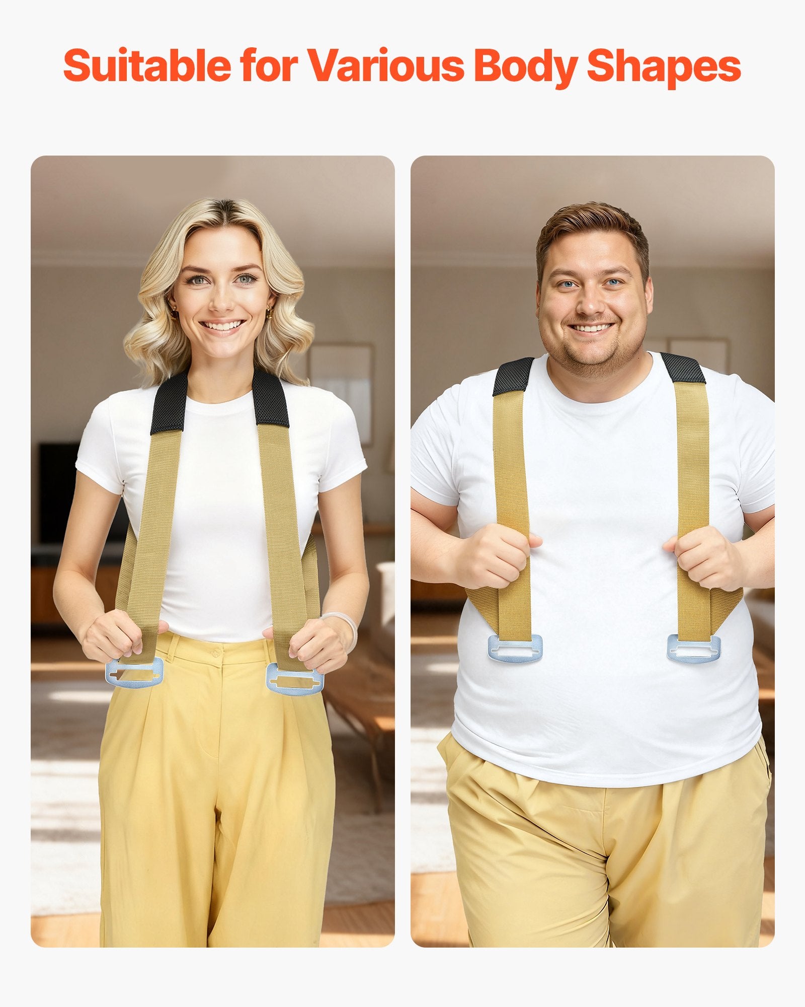 Baldų pernešimo diržai VEVOR BSD-05, iki 453 kg keliamoji galia