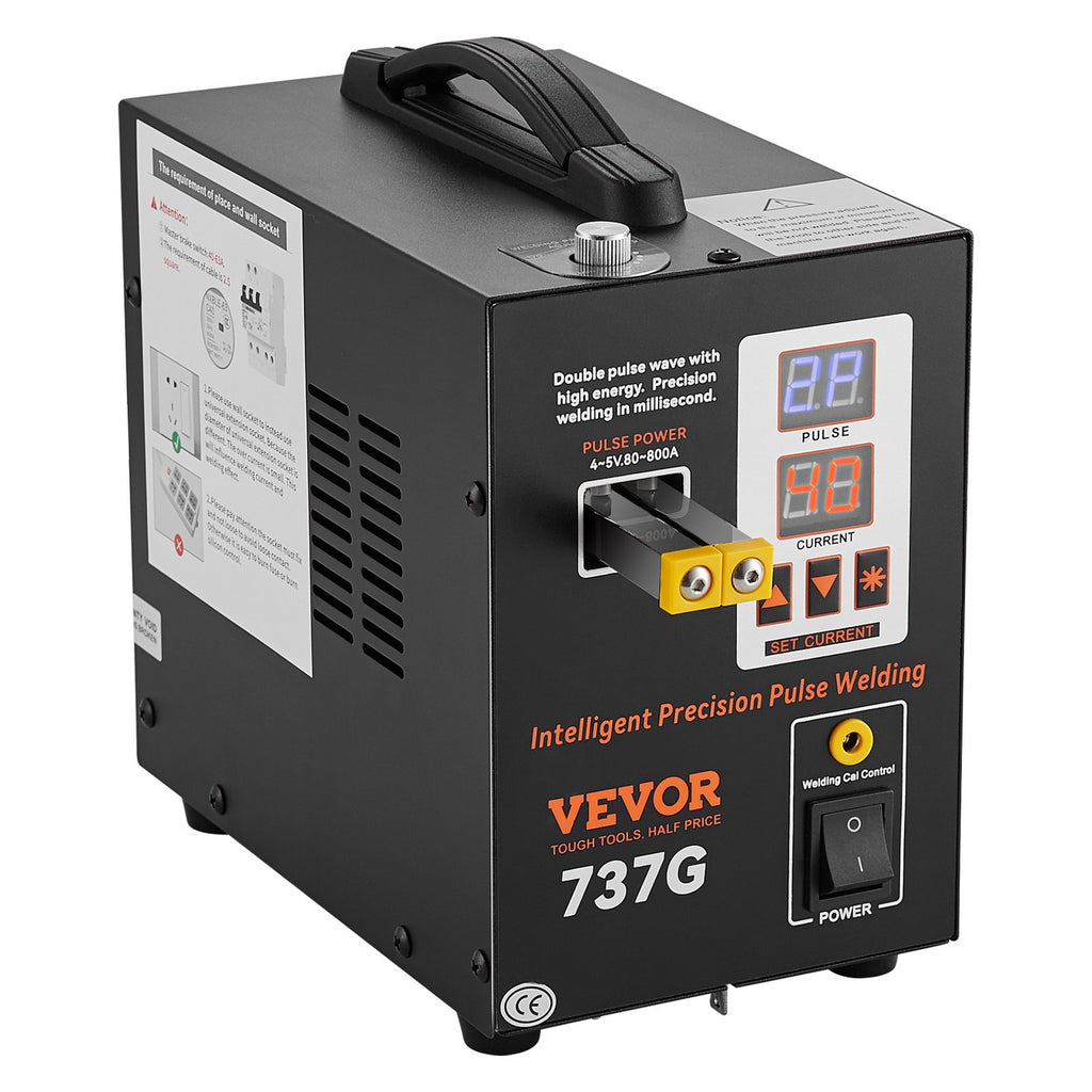 Akumuliatorių taškinio suvirinimo aparatas VEVOR 737G, 2.8 kW