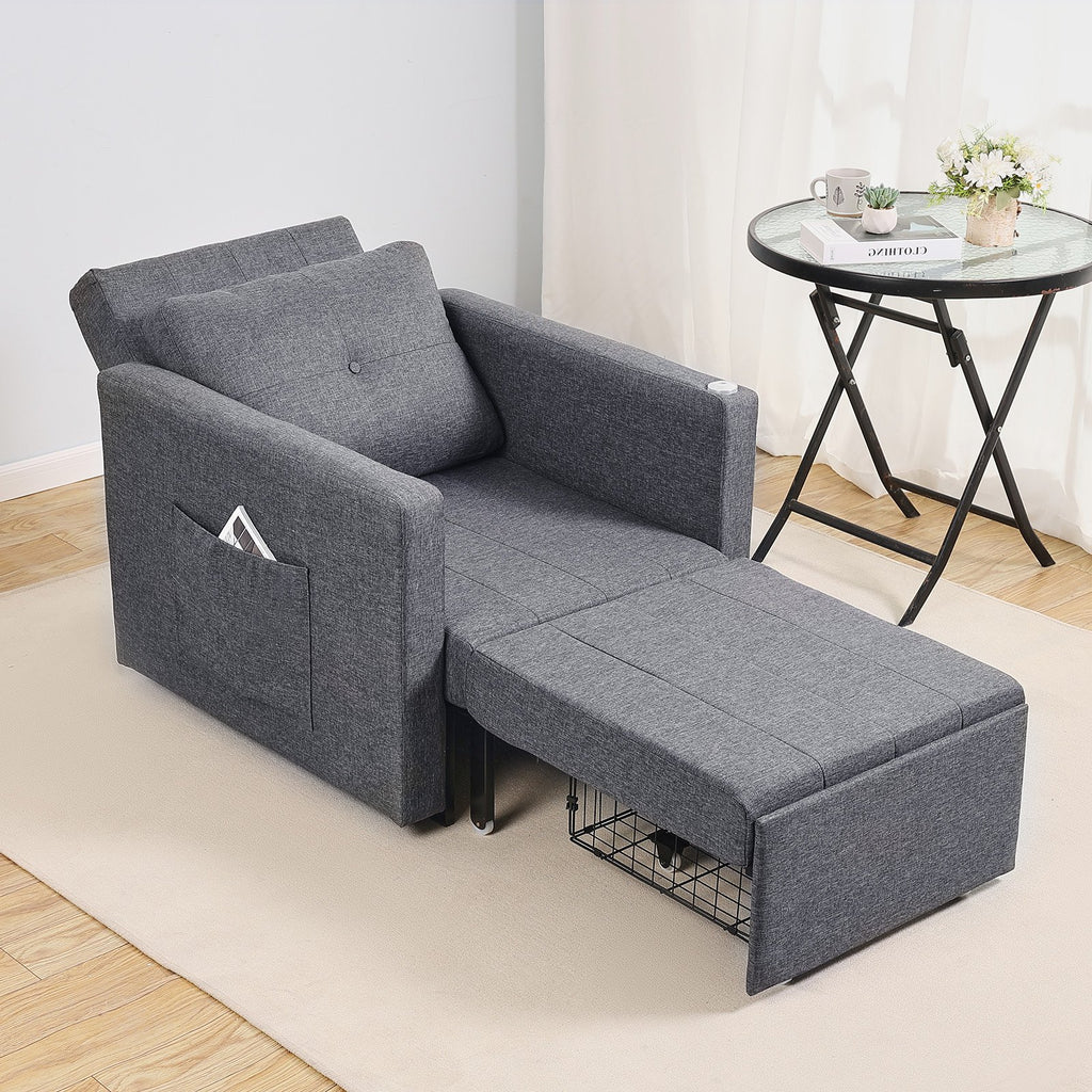 Sofa-lova VEVOR LW-0666-1, 5 reguliuojamos padėtys