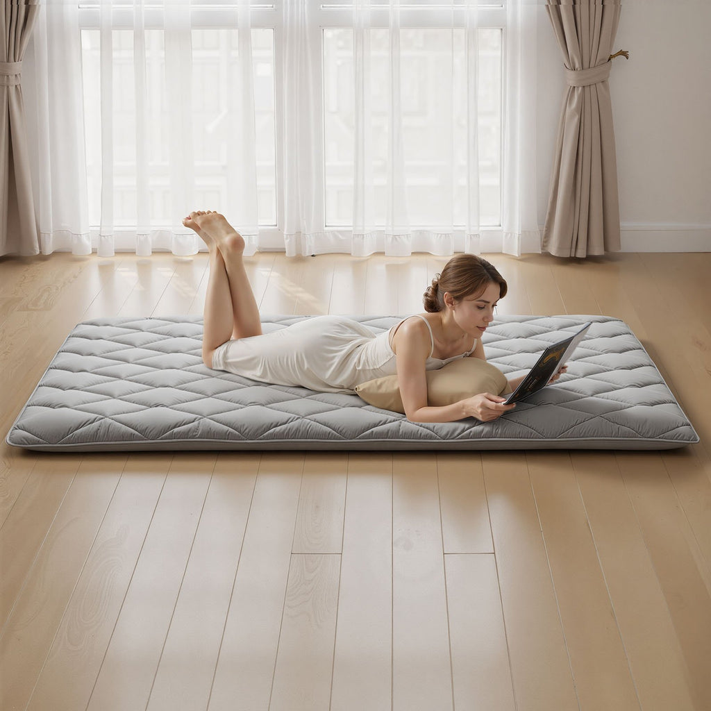 Sulankstomas japoniškas tatami čiužinys VEVOR KZ-007, 2032 x 1372 x 89 mm