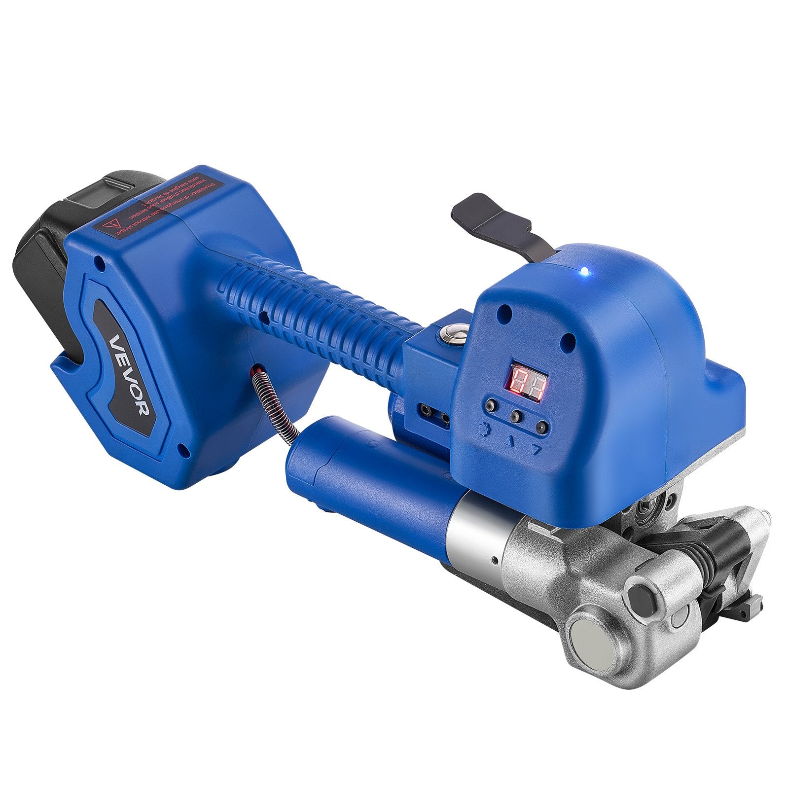 Elektrinis rišimo įrankis VEVOR CL-D19B, 10–19 mm juostoms