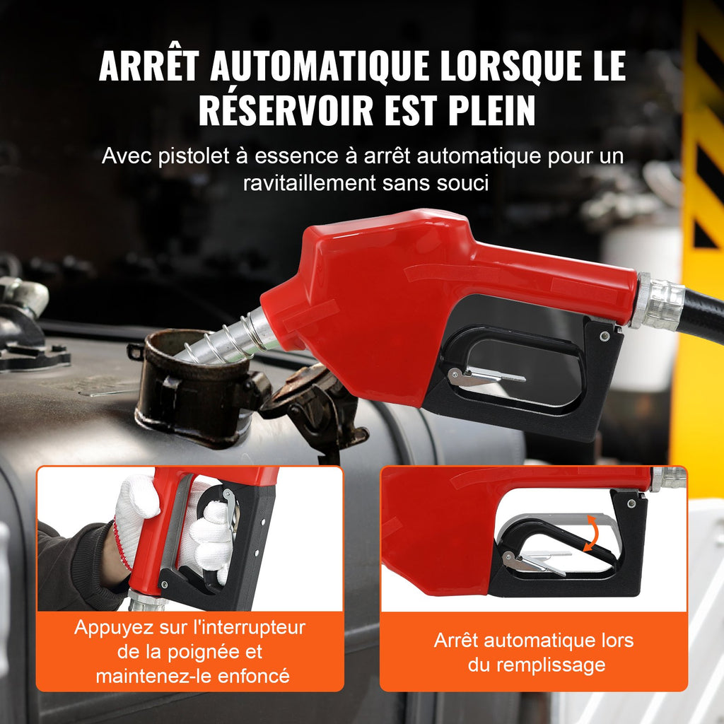 Kuro perpylimo siurblys VEVOR DCFD40A, 37,9 l/min.