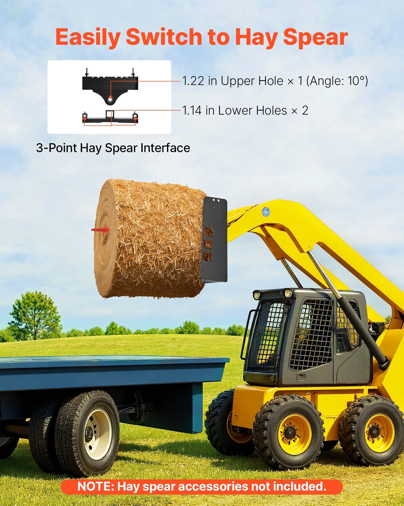 Padėklų šakių rėmas VEVOR WBS-024, 1814 kg