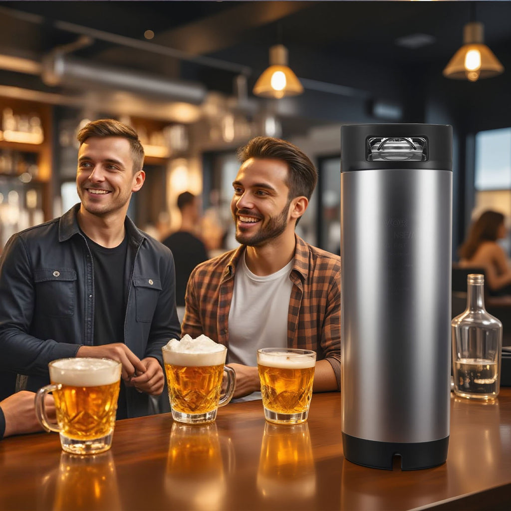 Alaus statinė (Corny Keg) VEVOR KMS001, 19 l, 2 vnt.