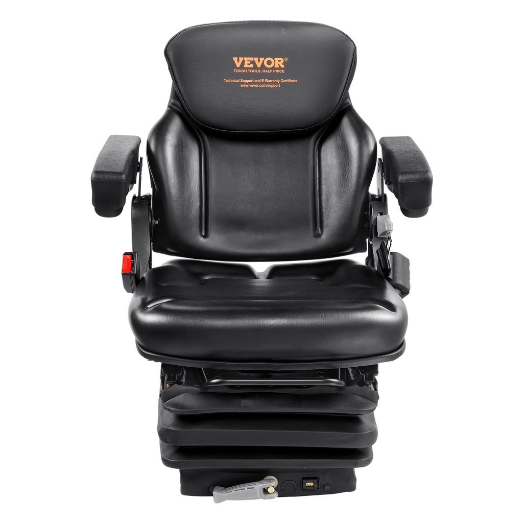 Universali traktoriaus sėdynė VEVOR TY-A14 (PVC), su 3 lygių amortizacija