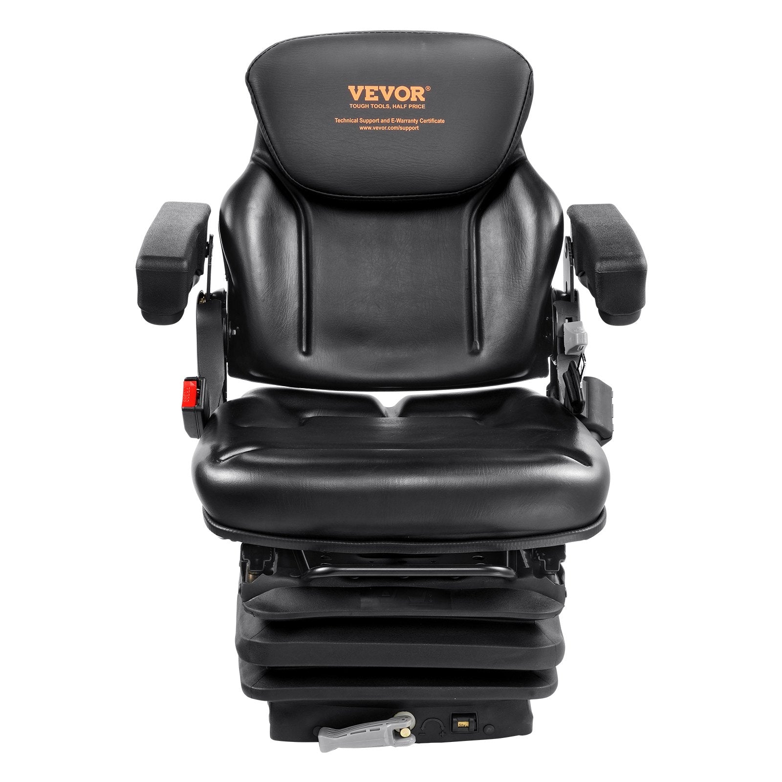 Universali traktoriaus sėdynė VEVOR TY-A14 (PVC), su 3 lygių amortizacija