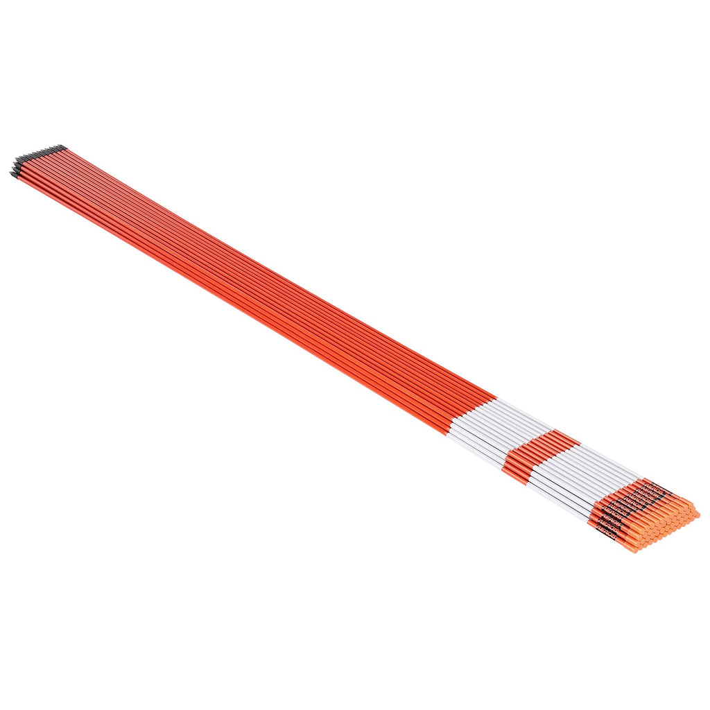 Kelio žymekliai VEVOR HX107, 183 cm ilgio, 100 vnt.