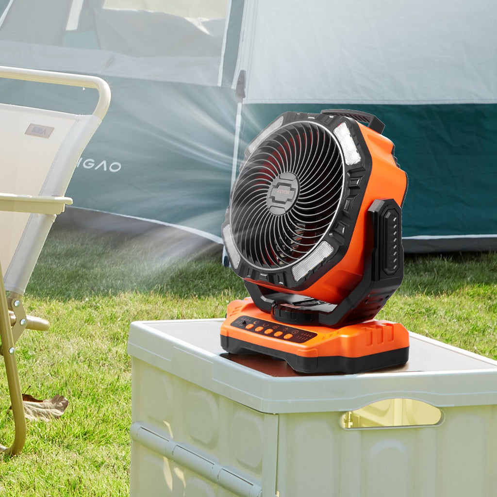 Nešiojamas ventiliatorius VEVOR D13, 40000 mAh