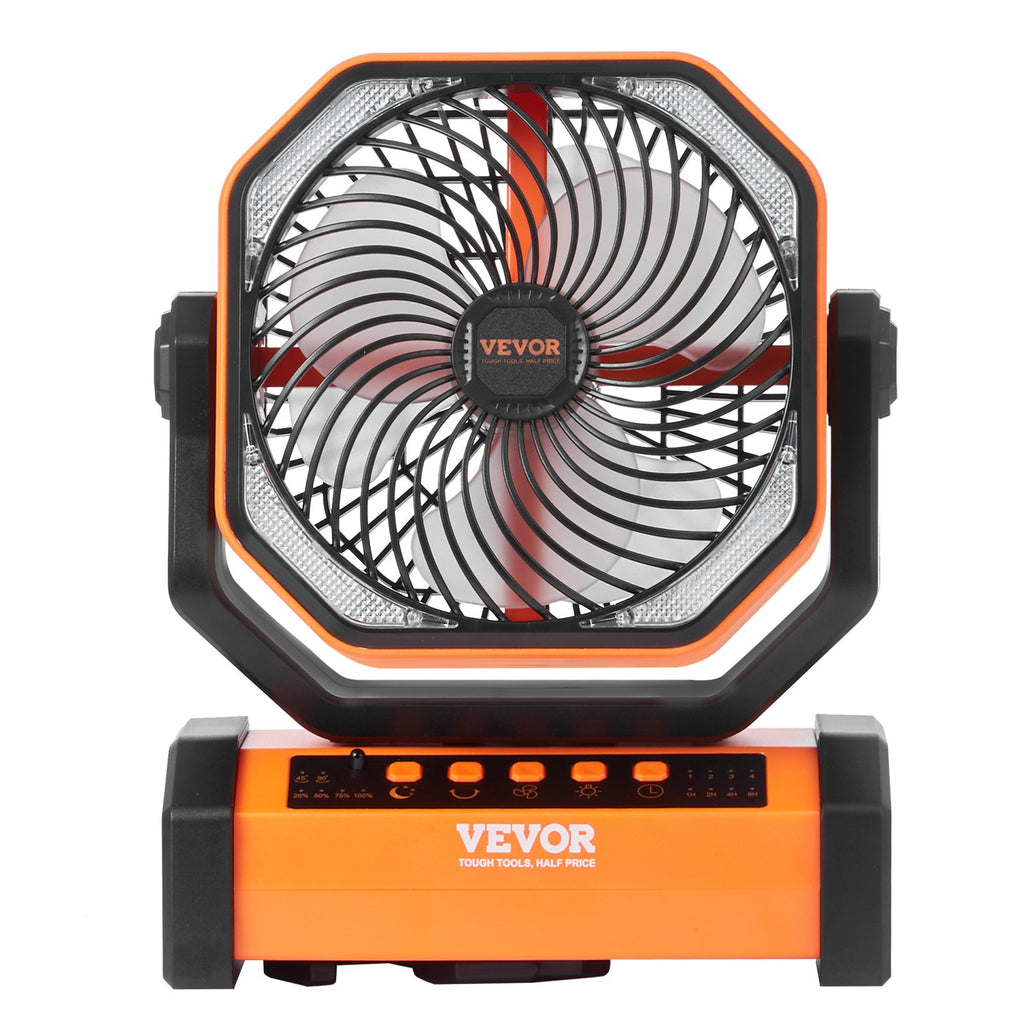 Nešiojamas ventiliatorius VEVOR D12, 20000 mAh
