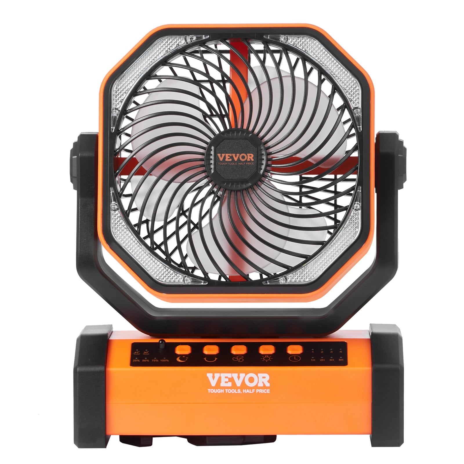 Nešiojamas ventiliatorius VEVOR D12, 20000 mAh