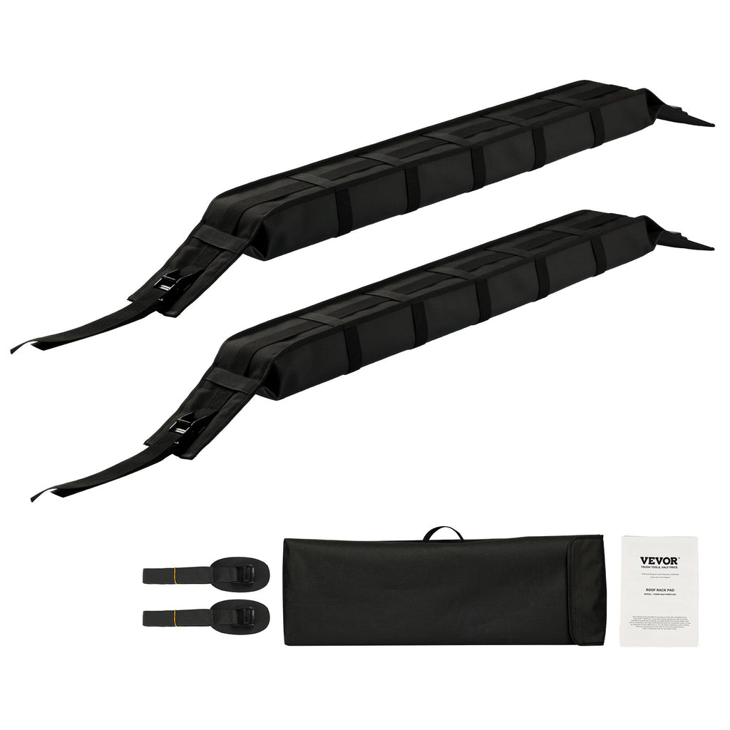 Minkštos stogo bagažinės pagalvėlės VEVOR SR03, 80 kg keliamoji galia