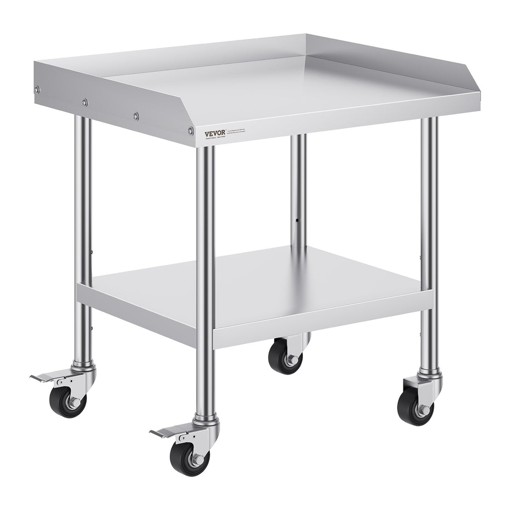 Nerūdijančio plieno darbo stalas VEVOR SKT710*610J, 61x71,1 cm