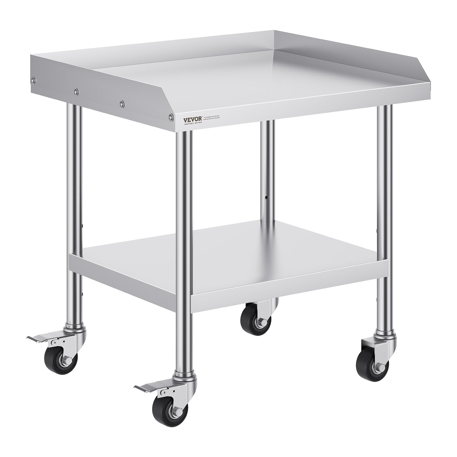 Nerūdijančio plieno darbo stalas VEVOR SKT710*610J, 61x71,1 cm