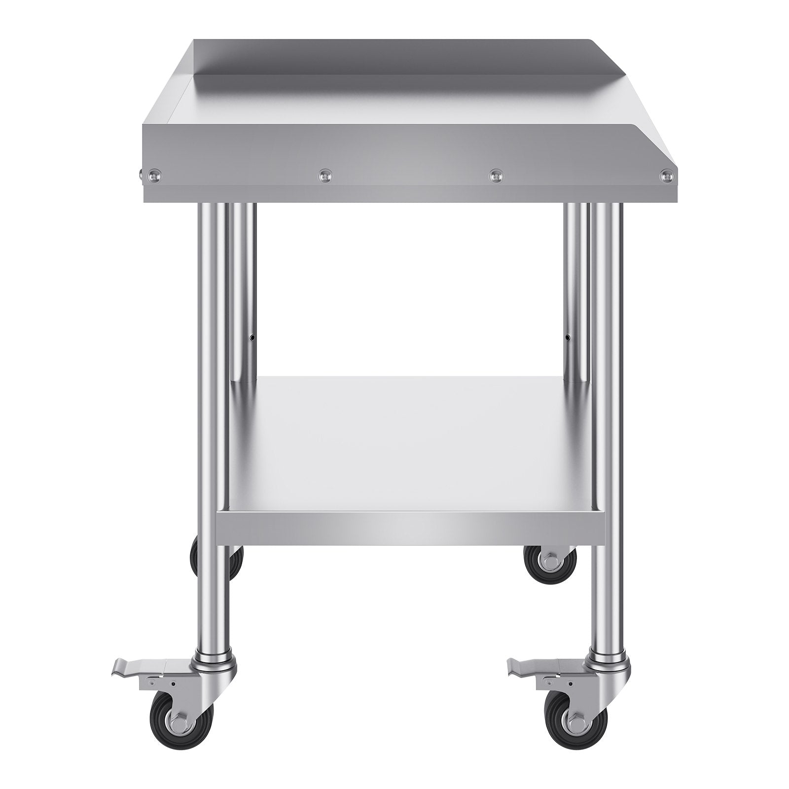 Nerūdijančio plieno darbo stalas VEVOR SKT710*610J, 61x71,1 cm