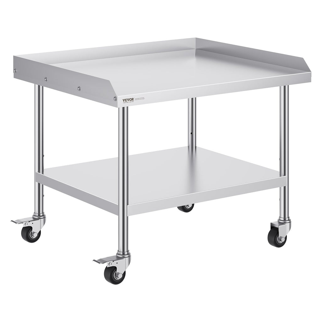 Nerūdijančio plieno darbo stalas VEVOR SKT910*760J, 76,2x91,4 cm
