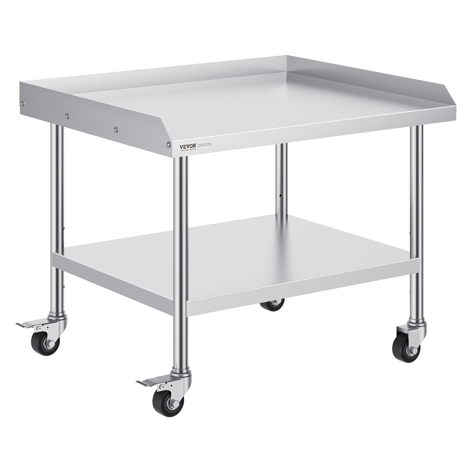Nerūdijančio plieno darbo stalas VEVOR SKT910*760J, 76,2x91,4 cm