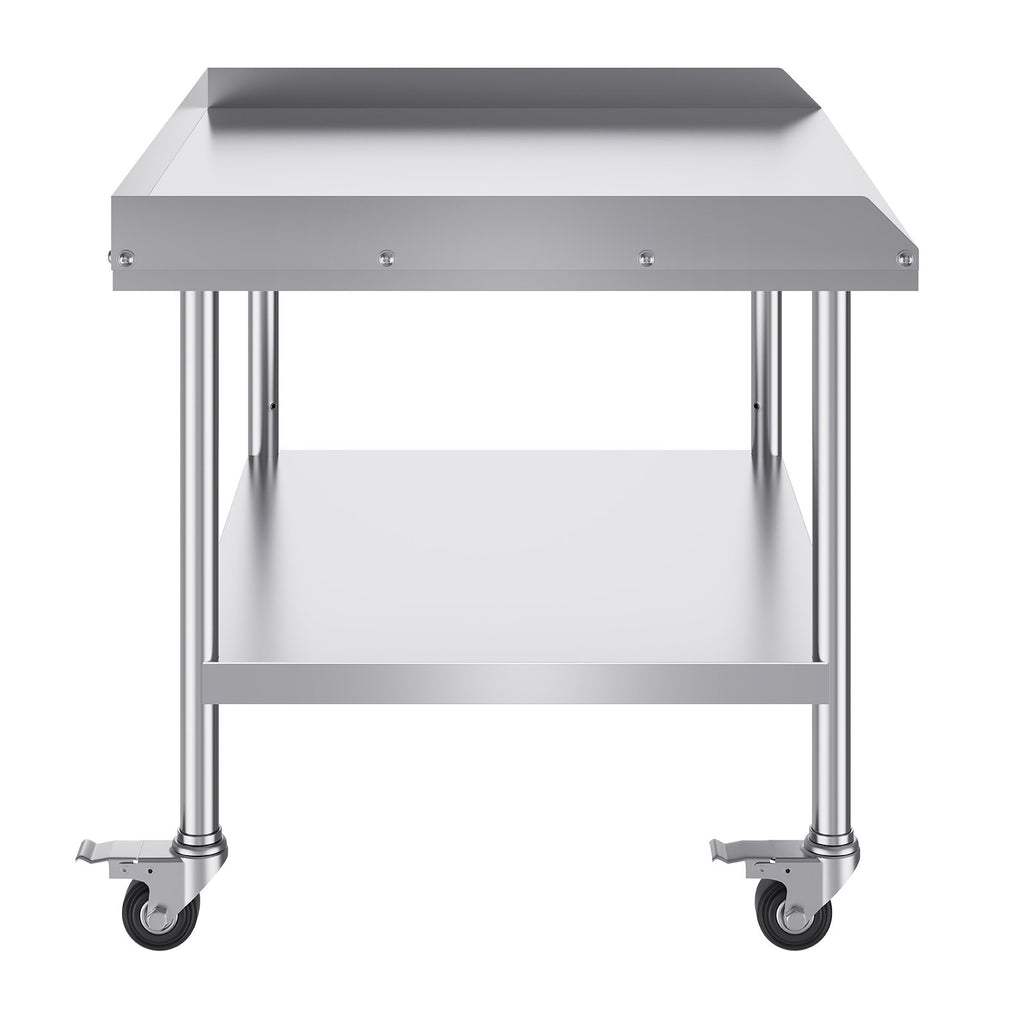 Nerūdijančio plieno darbo stalas VEVOR SKT910*760J, 76,2x91,4 cm