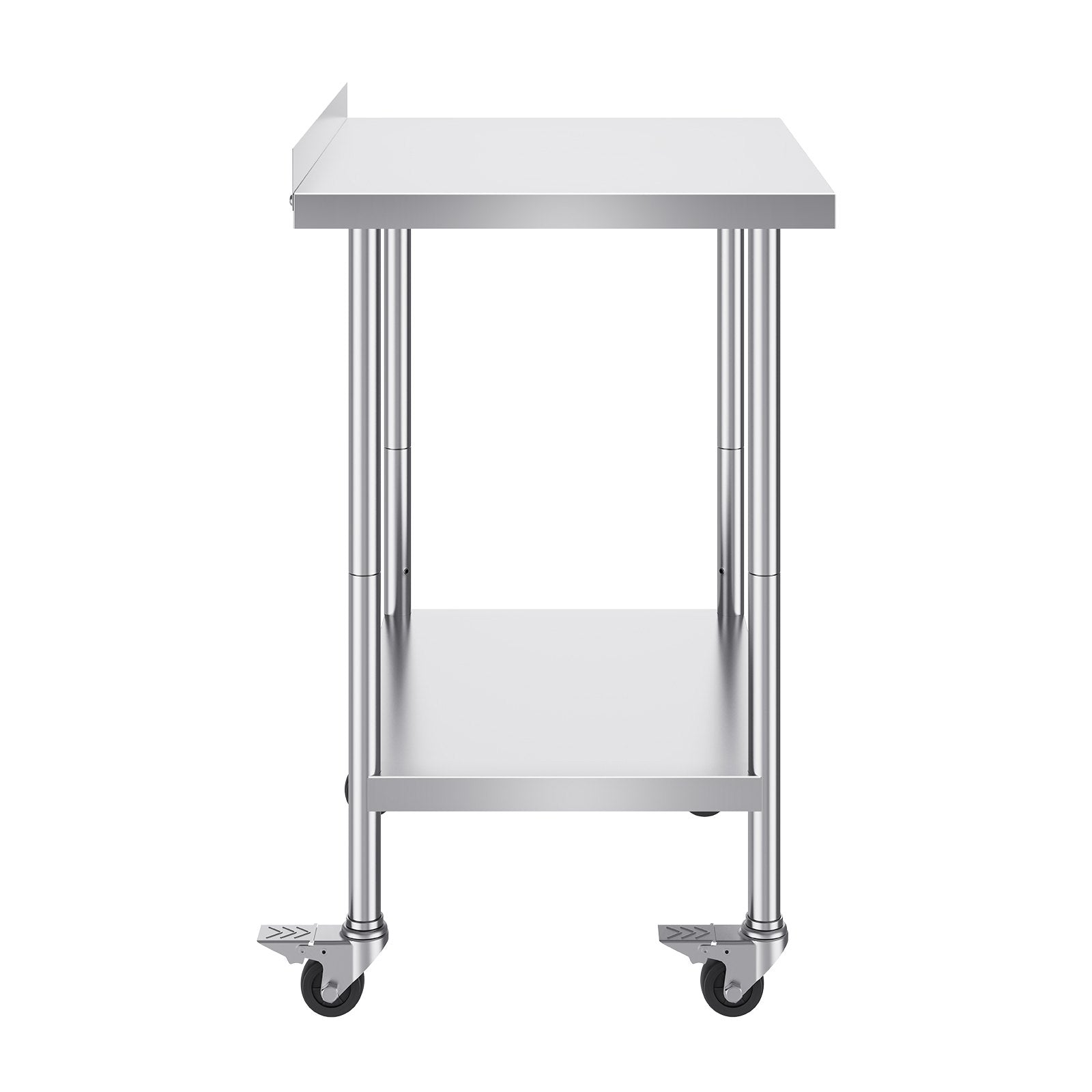 Nerūdijančio plieno darbo stalas VEVOR HETG-24*30-L, 61x76 cm
