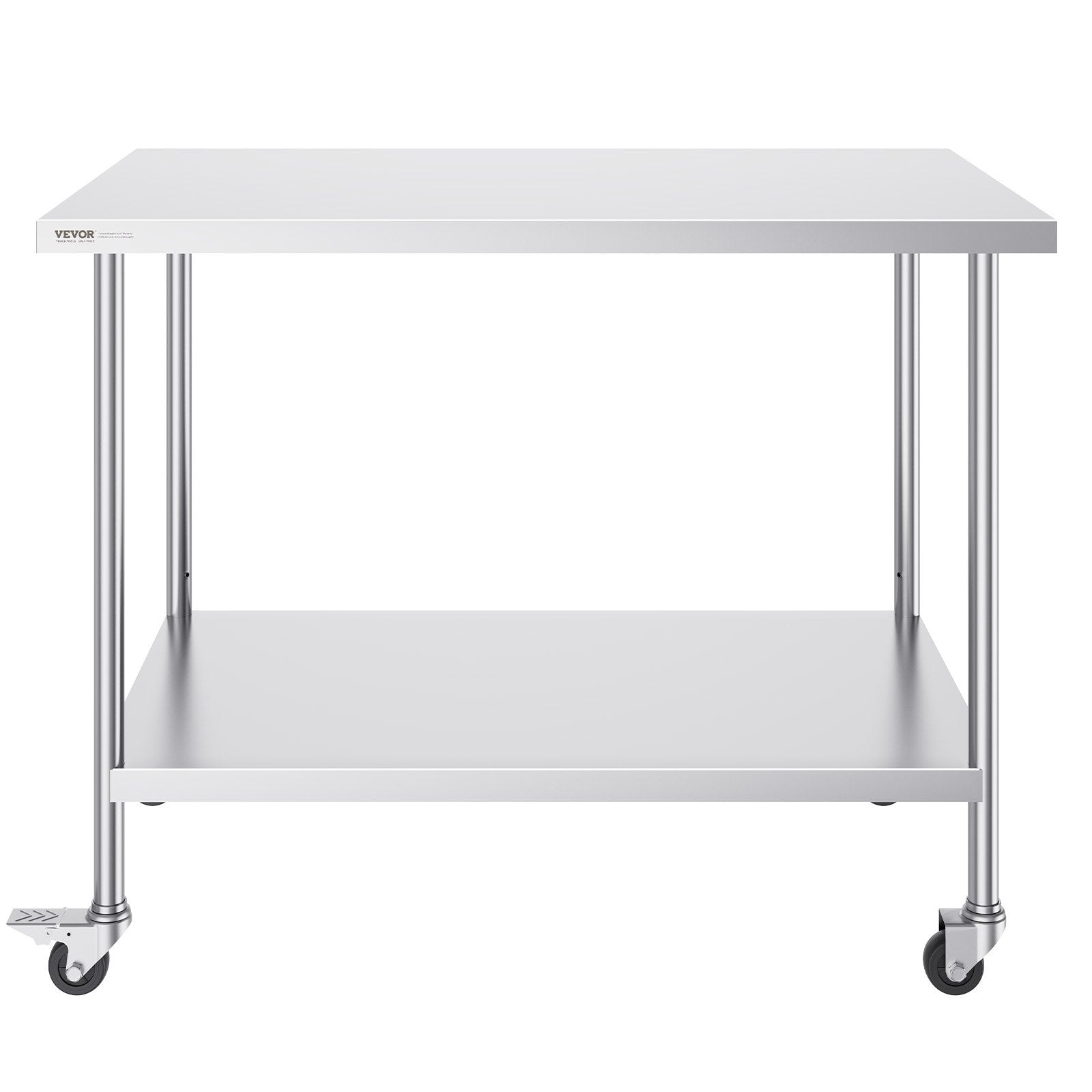 Nerūdijančio plieno darbo stalas VEVOR HETG-30*48, 762 x 1219 mm