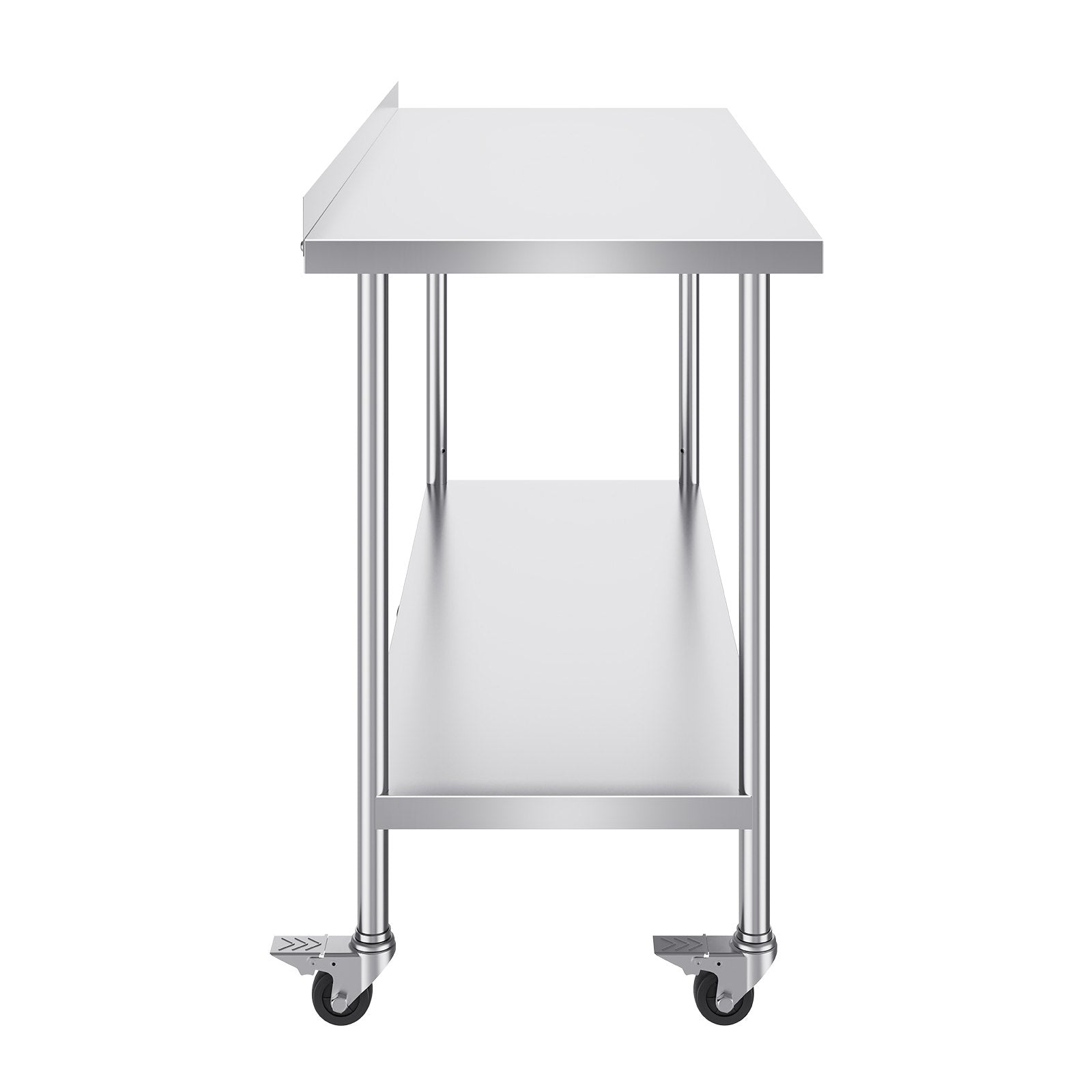 Nerūdijančio plieno darbo stalas VEVOR HETG-24*60-L, 152 x 61 cm