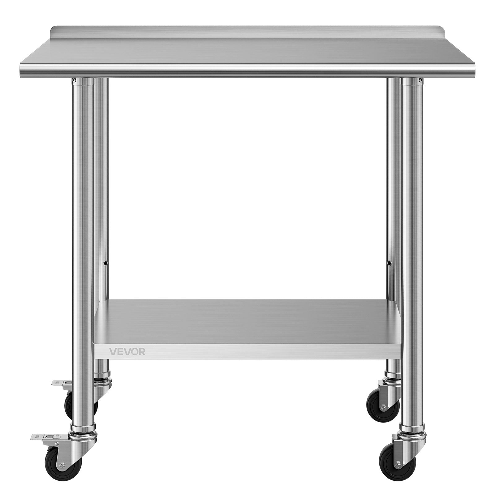 Nerūdijančio plieno darbo stalas VEVOR YH2-J-D-36, 61x91 cm