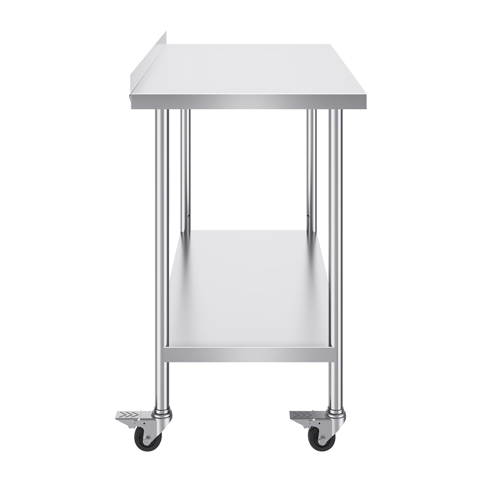 Nerūdijančio plieno darbo stalas VEVOR HETG-24*48-L, 610 x 1219 mm