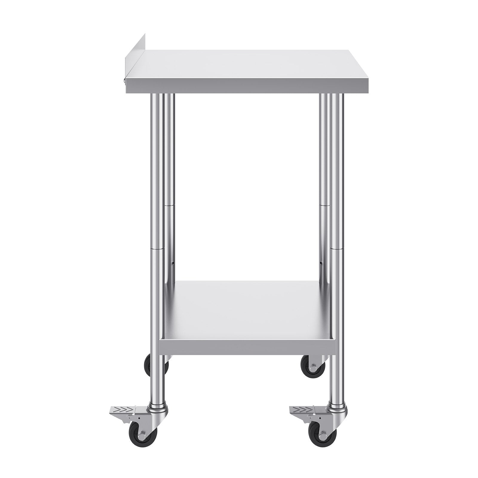 Nerūdijančio plieno darbo stalas VEVOR HETG-24*24-L, 61x61 cm
