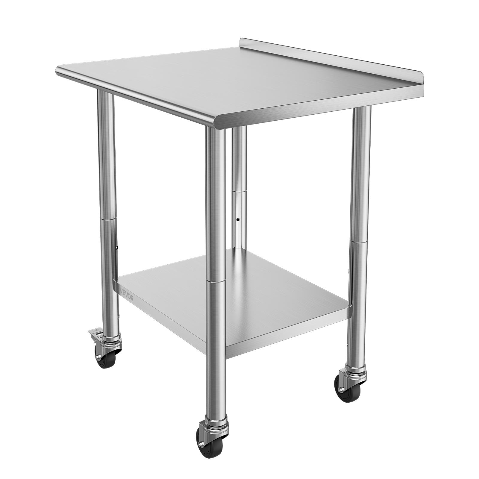 Nerūdijančio plieno darbo stalas VEVOR YH2-J-D-30, 61x76 cm