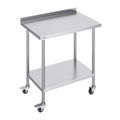 Nerūdijančio plieno darbo stalas VEVOR HETG-24*36-L, 610 x 914 mm