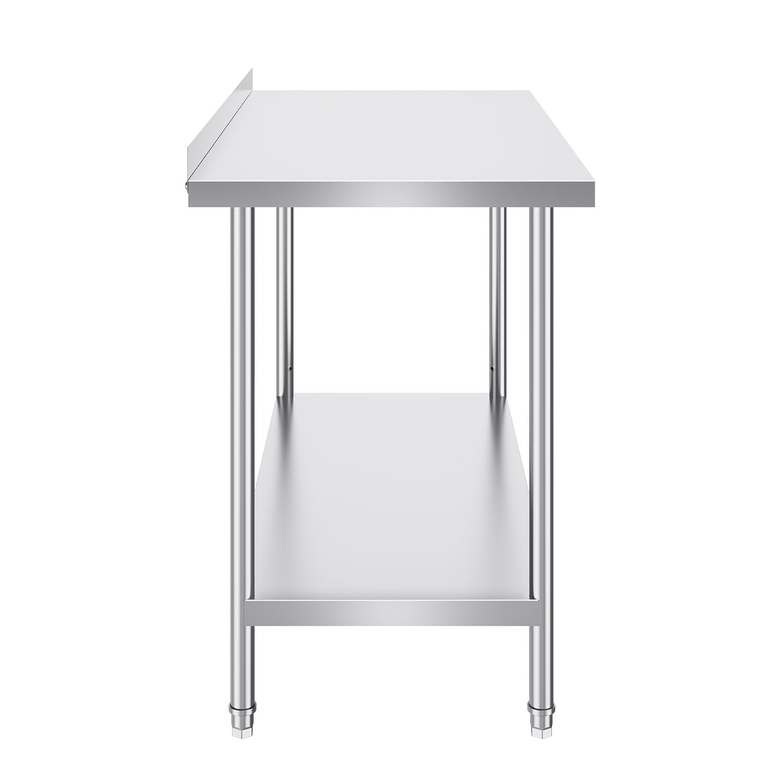 Nerūdijančio plieno darbo stalas VEVOR HET-24*48-L, 610 x 1219 mm