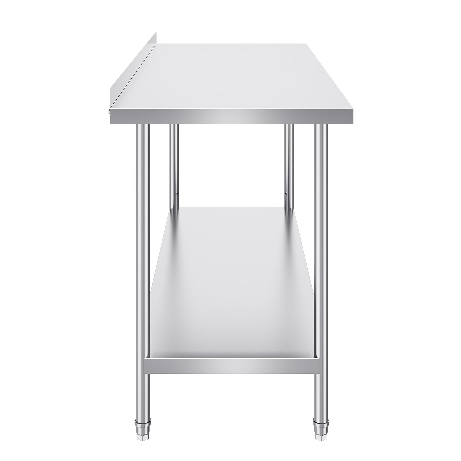 Nerūdijančio plieno darbo stalas VEVOR HET-24*60-L, 610x1524x914 mm