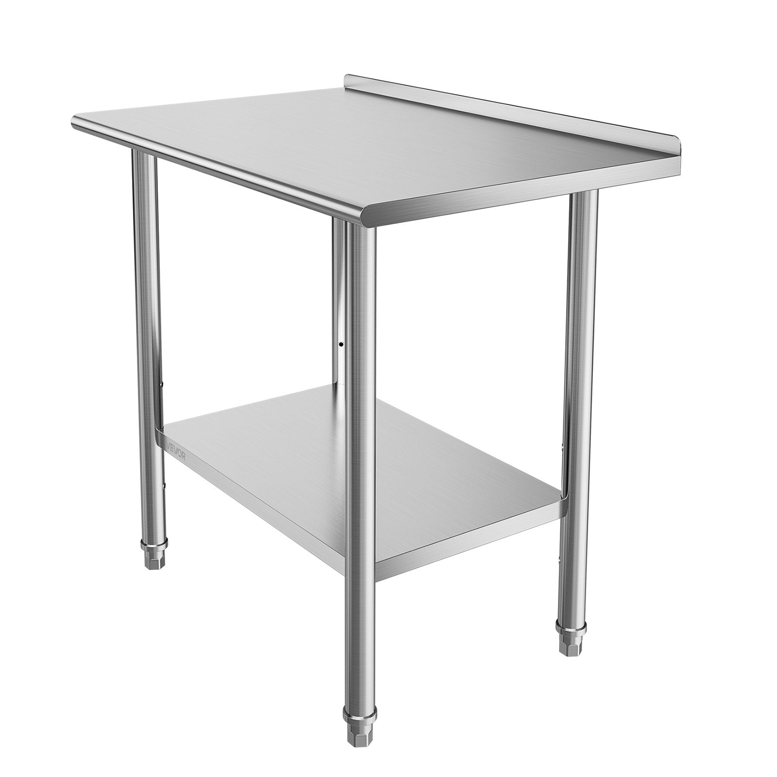 Nerūdijančio plieno darbo stalas VEVOR YH2-D-36, 61x91,5 cm