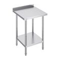 Nerūdijančio plieno darbo stalas VEVOR GZT610*610TH, 610 x 610 mm