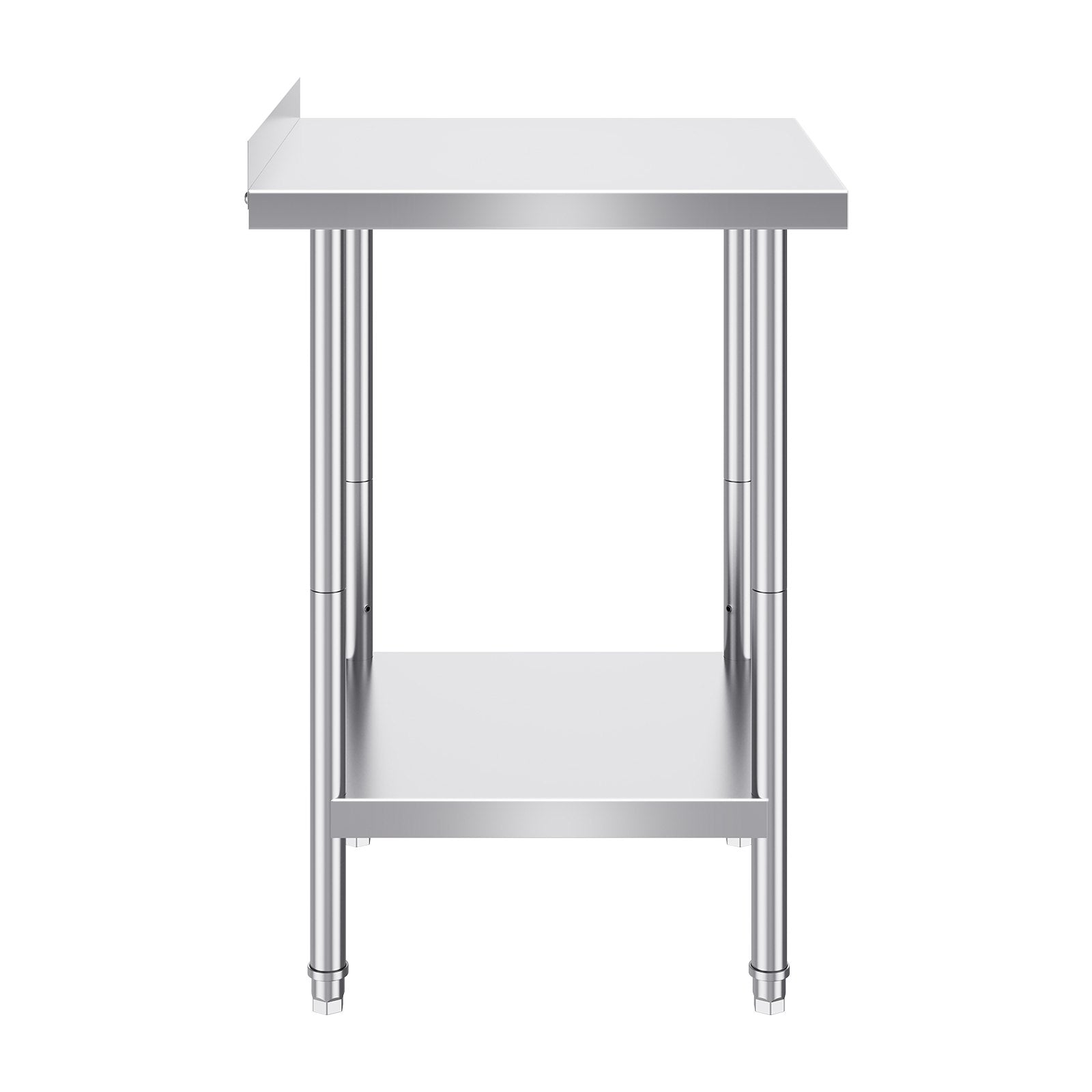Nerūdijančio plieno darbo stalas VEVOR GZT610*610TH, 610 x 610 mm