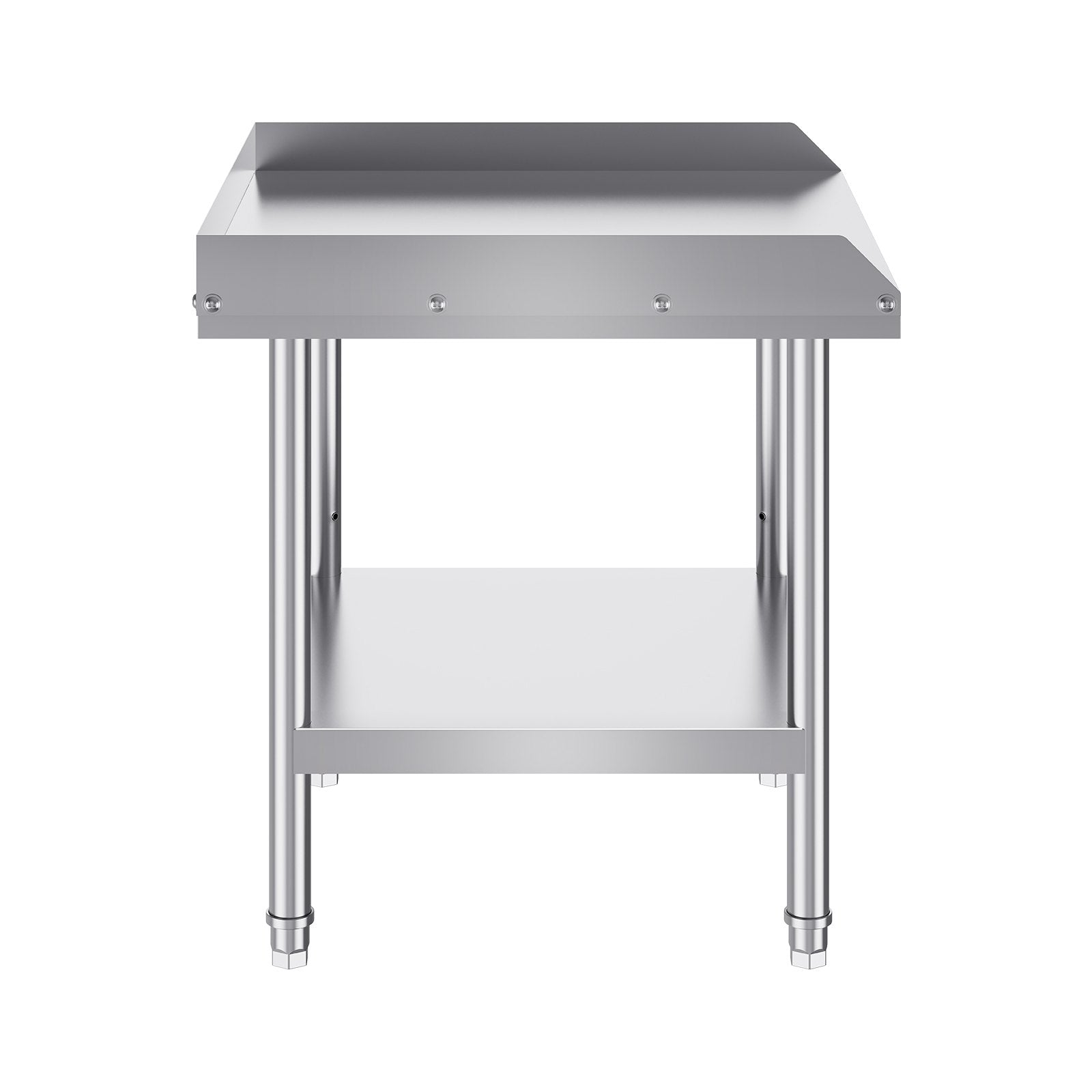 Nerūdijančio plieno darbo stalas VEVOR HET-24*24-3L, 610 x 610 x 660 mm