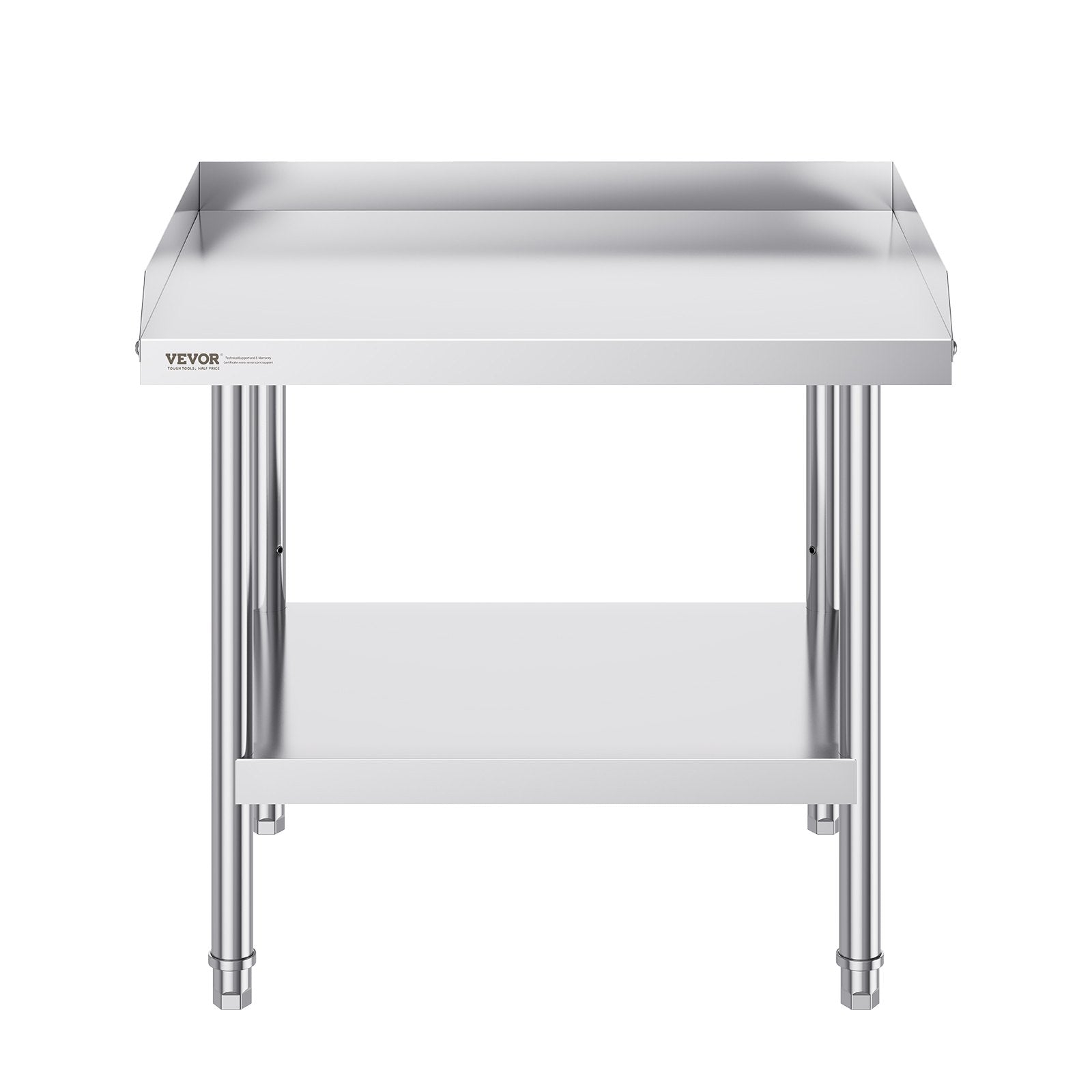 Nerūdijančio plieno darbo stalas VEVOR SKT710*610T, 61 x 71 x 66 cm