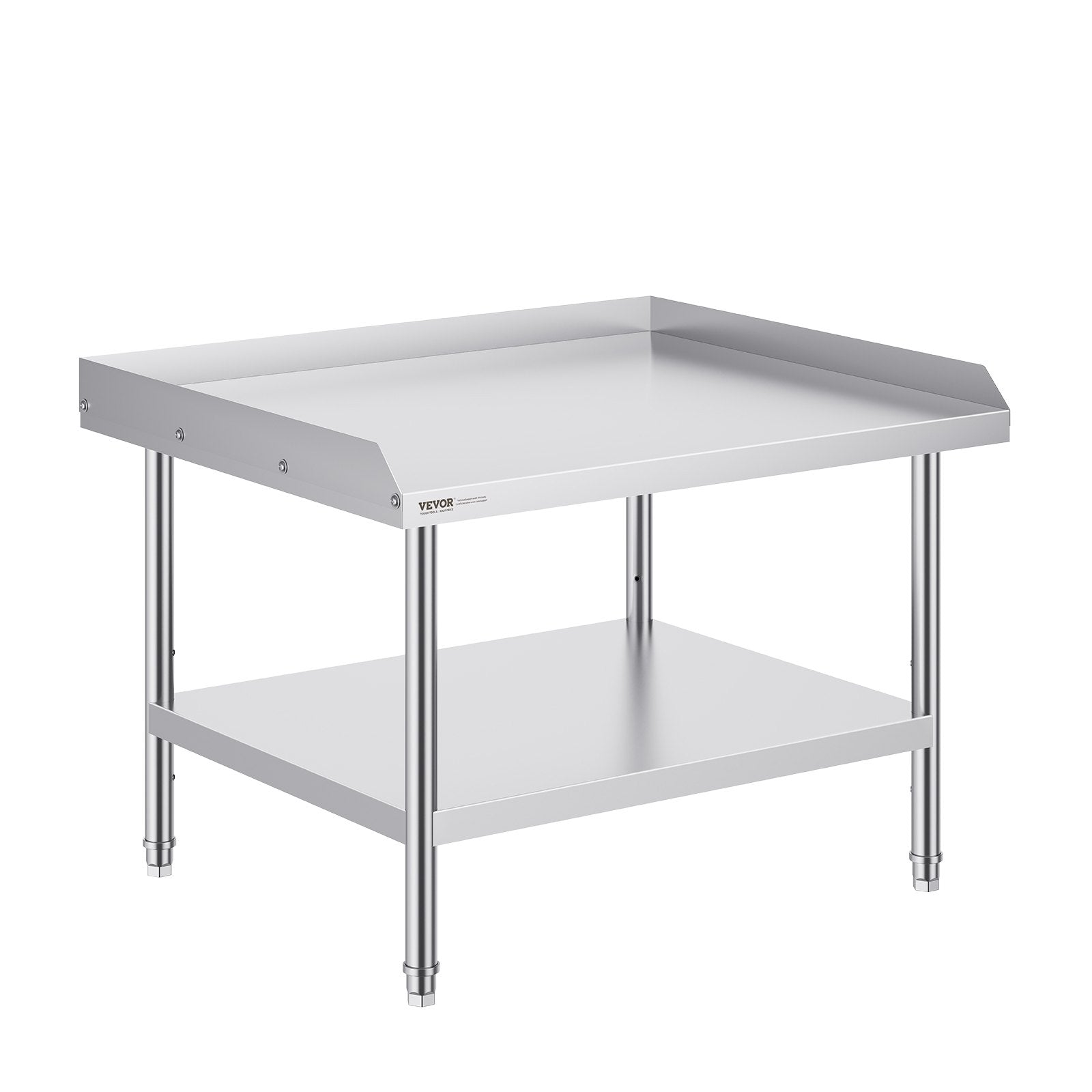 Nerūdijančio plieno darbo stalas VEVOR SKT910*760T, 76 x 91 cm