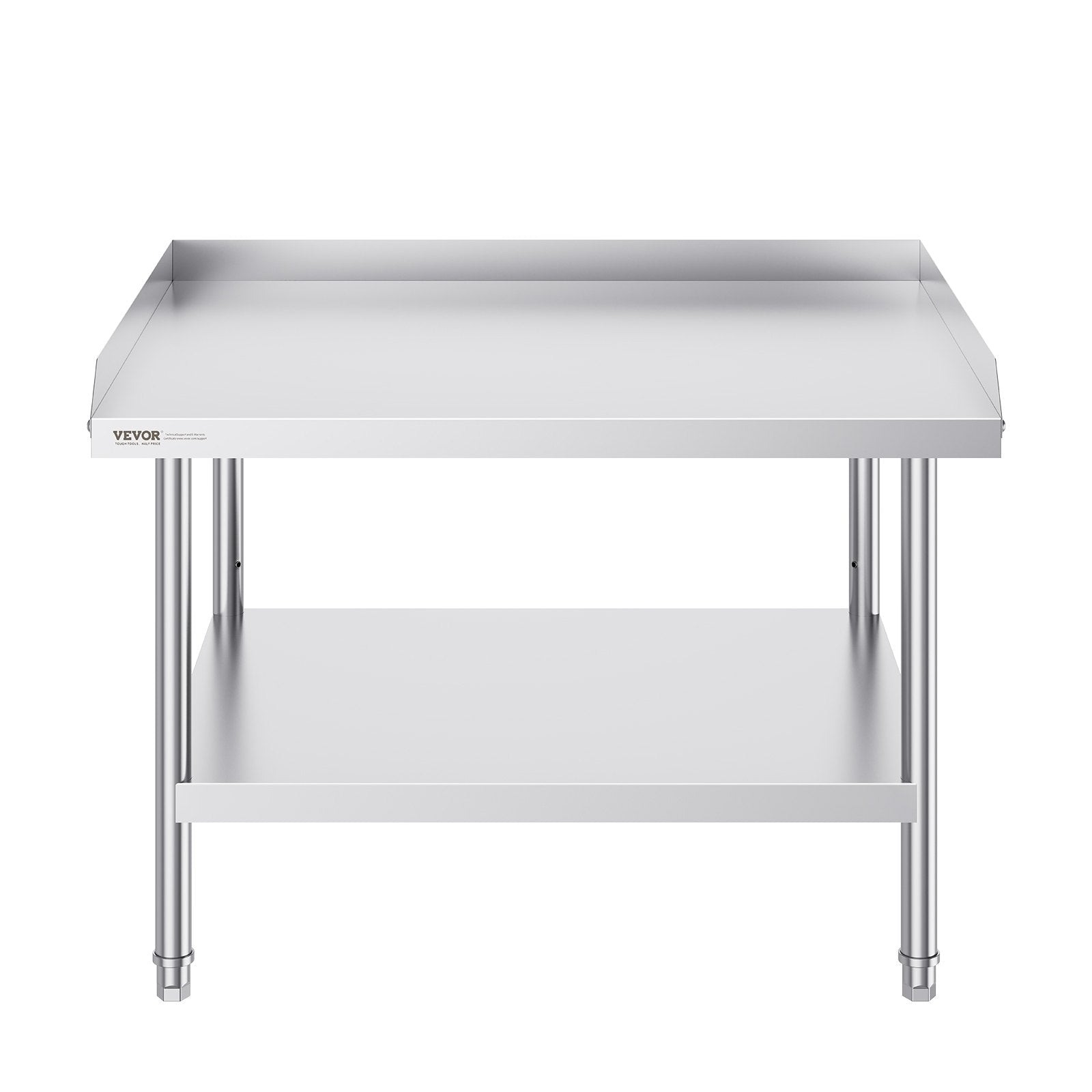 Nerūdijančio plieno darbo stalas VEVOR SKT910*760T, 76 x 91 cm