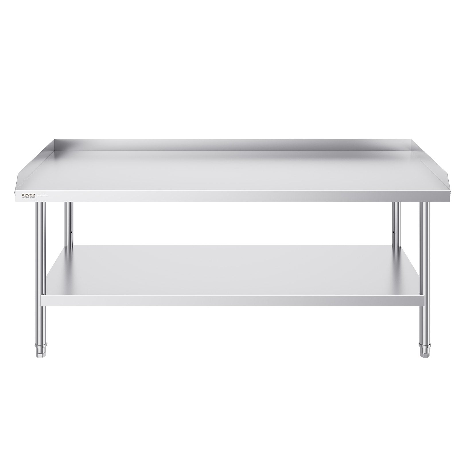 Nerūdijančio plieno darbo stalas VEVOR SKT1520*760T, 152 x 76 cm