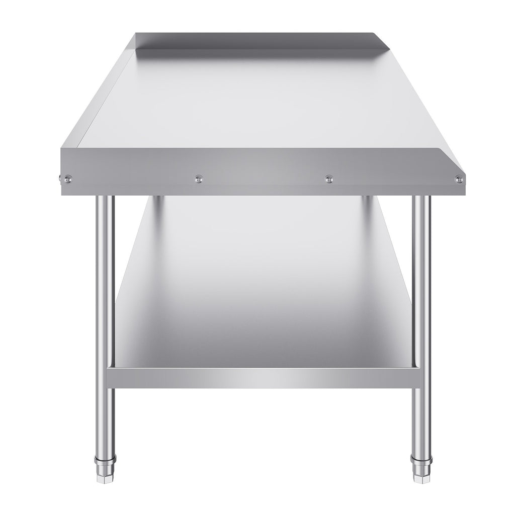 Nerūdijančio plieno darbo stalas VEVOR SKT1520*760T, 152 x 76 cm