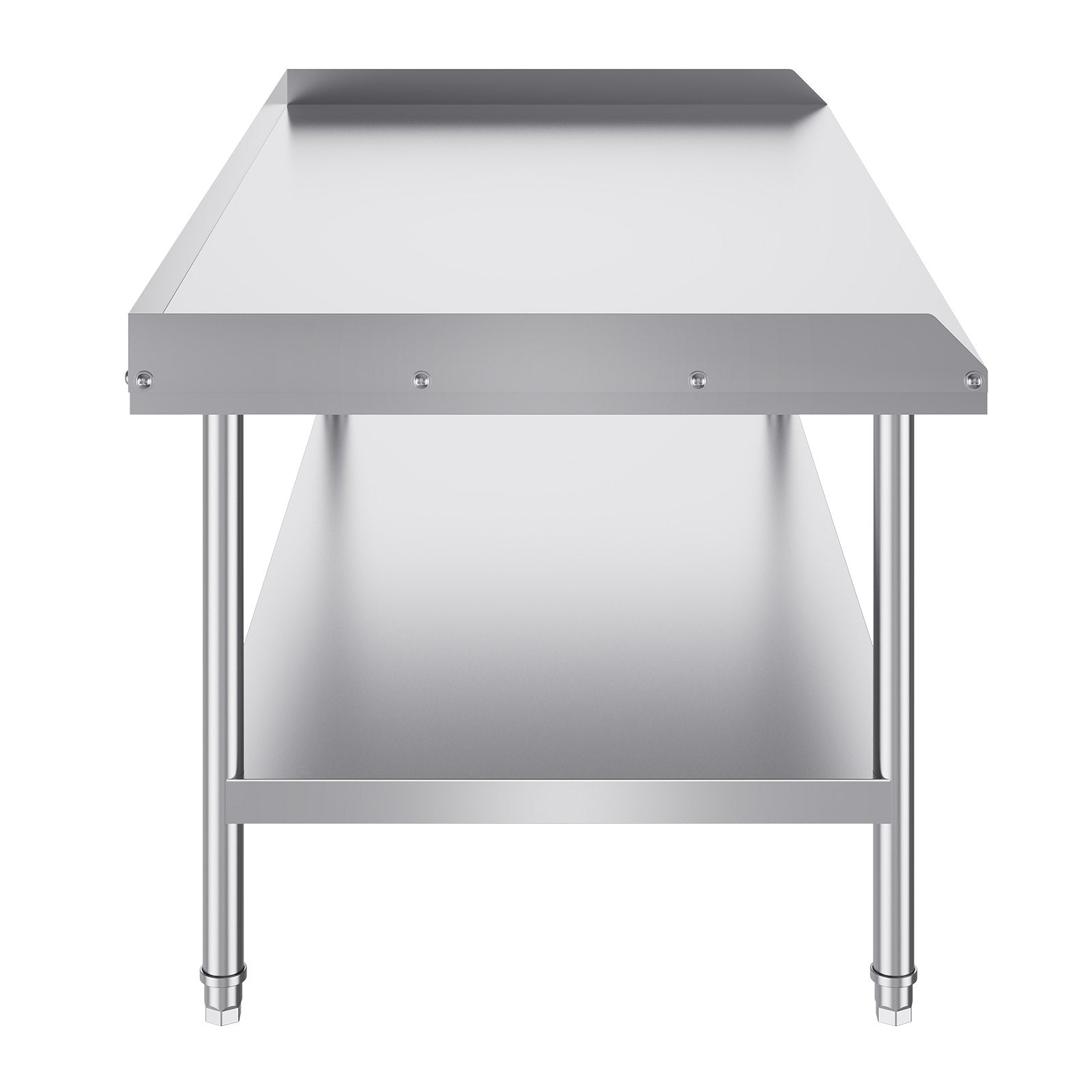 Nerūdijančio plieno darbo stalas VEVOR SKT1520*760T, 152 x 76 cm