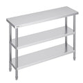 Nerūdijančio plieno darbo stalas VEVOR SCGZT1220*355T, 35,6x121,9 cm