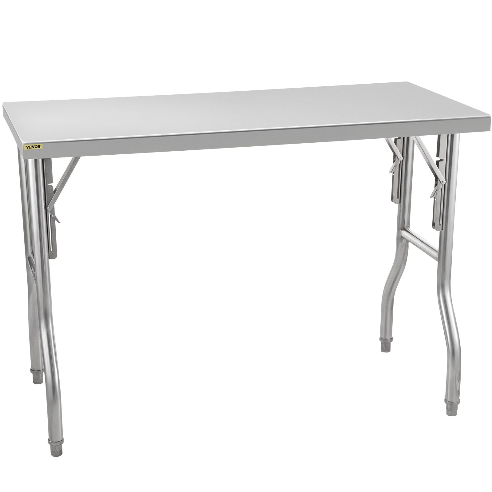Sulankstomas nerūdijančio plieno darbo stalas VEVOR ZDGZT122*61, 122x61 cm