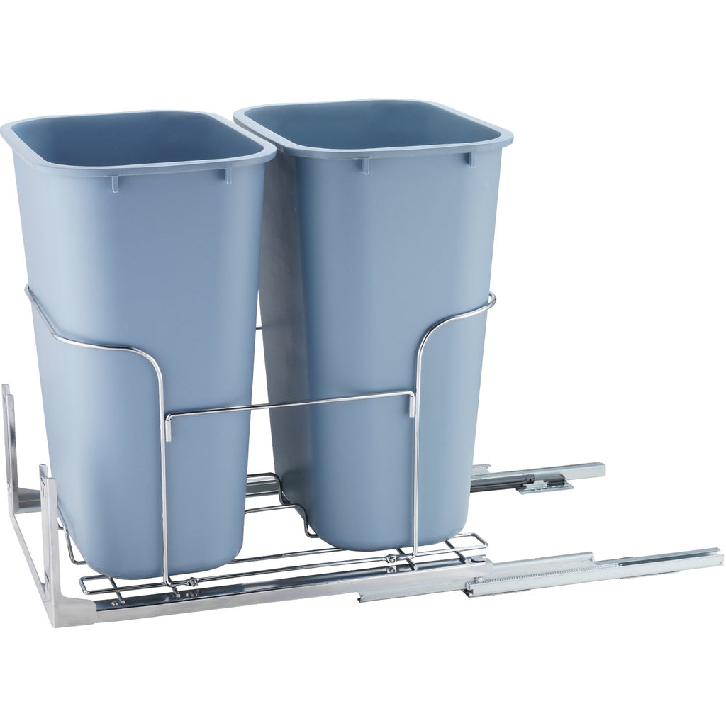 Ištraukiama šiukšliadėžė VEVOR YC1352SY, 2 x 35 l