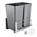 Ištraukiama šiukšliadėžė VEVOR BB-LM50L02, 2 x 47 l