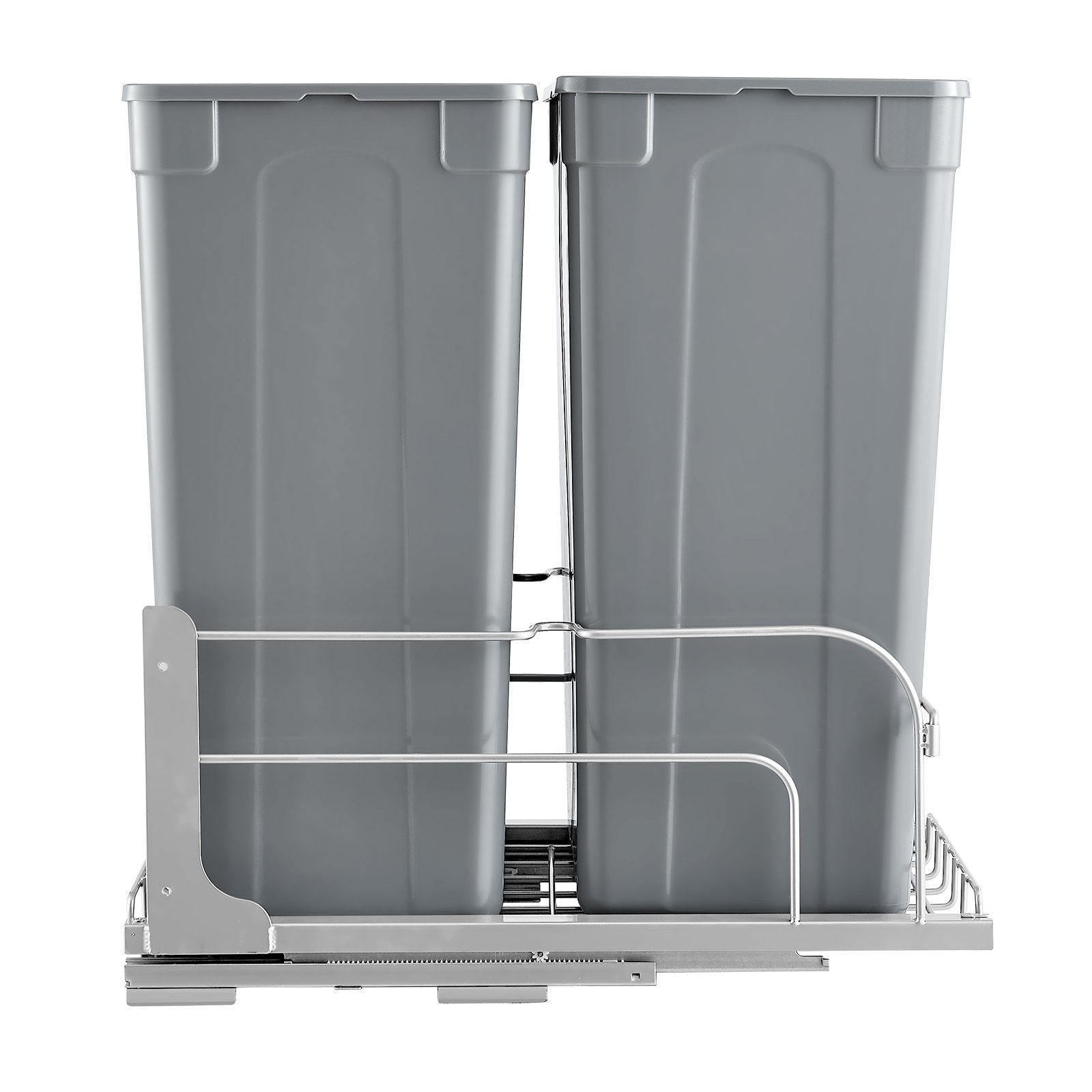 Ištraukiama šiukšliadėžė VEVOR BB-LM50L02, 2 x 47 l