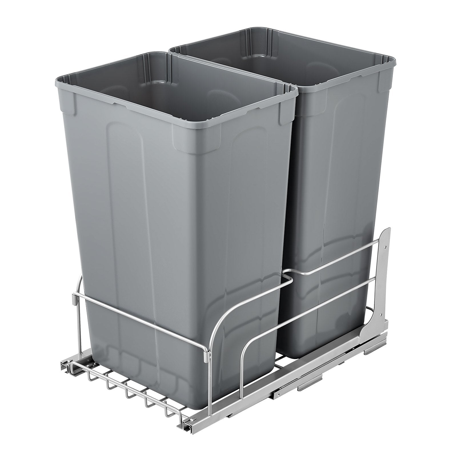 Ištraukiama šiukšliadėžė VEVOR BB-LM50L02, 2 x 47 l